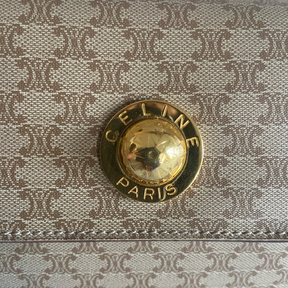 RARE CELINE VINTAGE HANDLE MACADAM BAG 
*Collector's item* - Picture 4 of 17